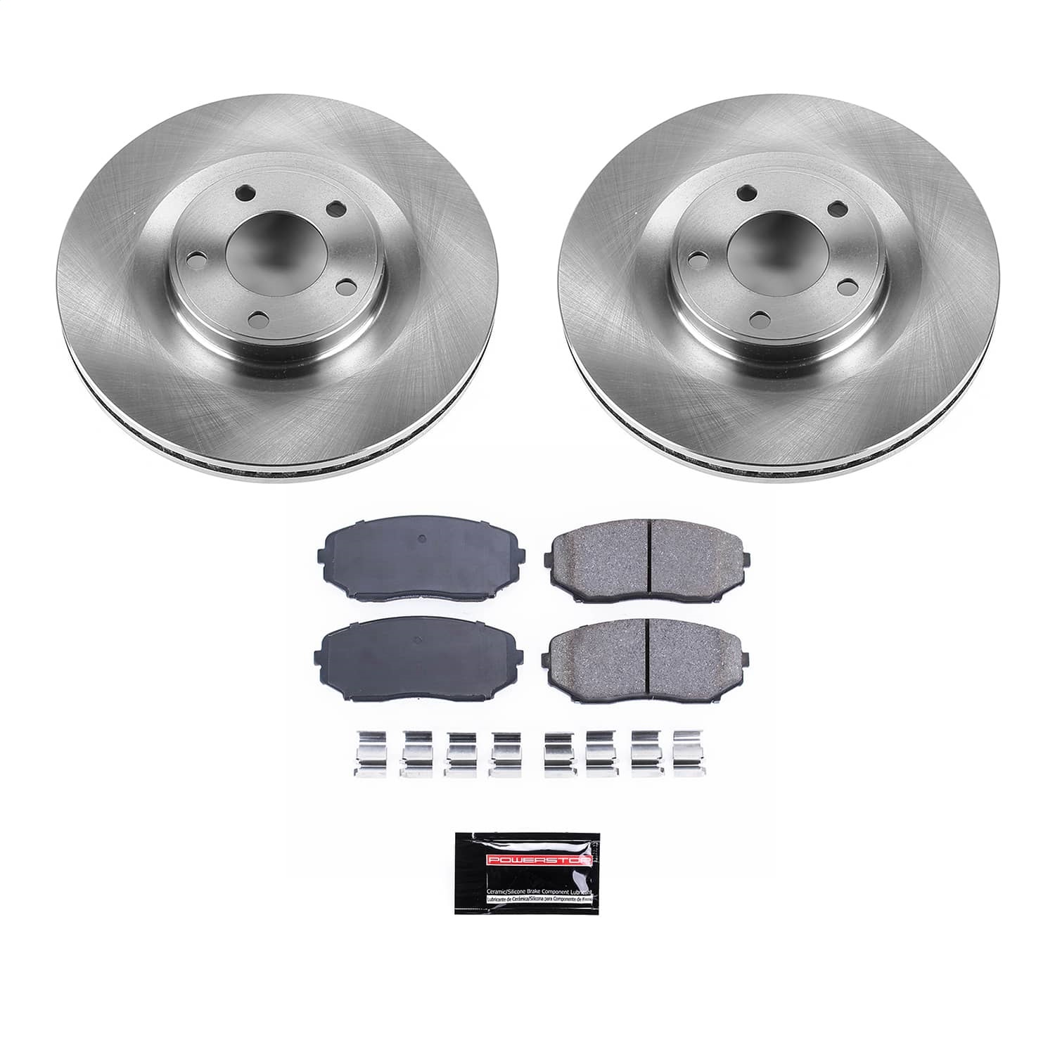 PowerStop KOE3057 - Power Stop 07-15 Ford Edge Front Autospecialty Brake Kit PowerStop KOE3057 - Power Stop 07-15 Ford Edge Front Autospecialty Brake Kit