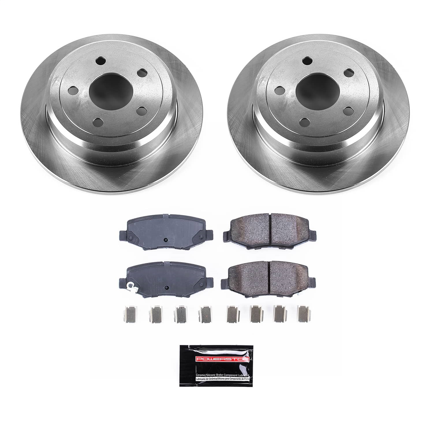 PowerStop KOE3090 - Power Stop 07-17 Jeep Wrangler Rear Autospecialty Brake Kit