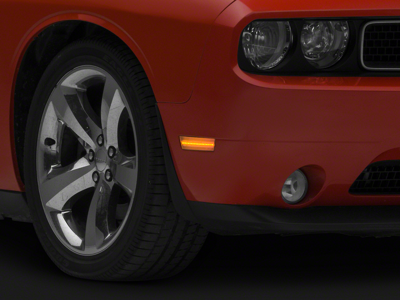 Raxiom CH3217 - 08-14 Dodge Challenger Axial Series LED Side Marker Lights- Clear