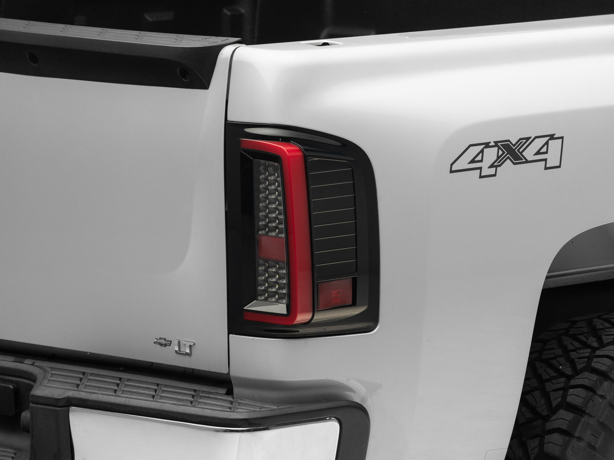 Raxiom S112711 - 07-13 Chevy Silverado 1500 G2 LED Tail Lights- Black Housing (Clear Lens)