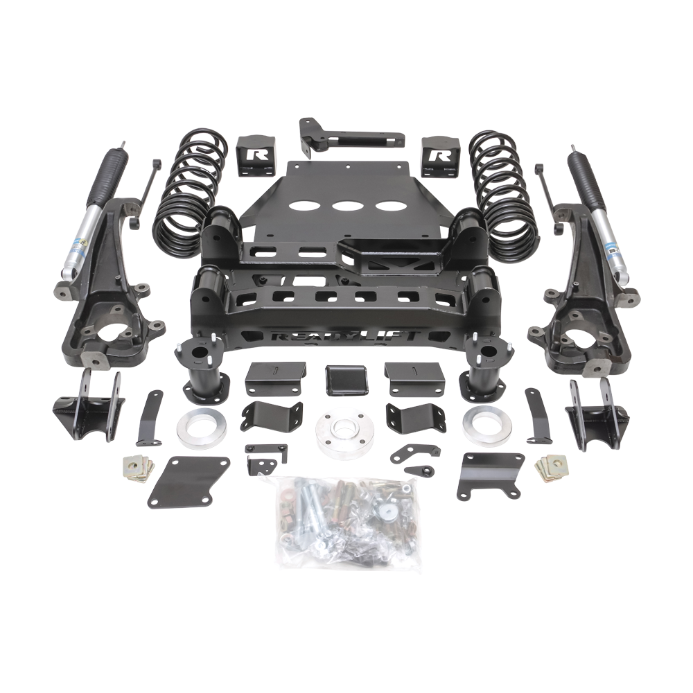 ReadyLIFT 44-19622 - 6" Lift Kit - Ram 1500 With Factory Air Suspension & 22" Wheels With Big Bore Knuckle - 2019-2023 ReadyLIFT 44-19622 - 6" Lift Kit - Ram 1500 With Factory Air Suspension & 22" Wheels With Big Bore Knuckle - 2019-2023