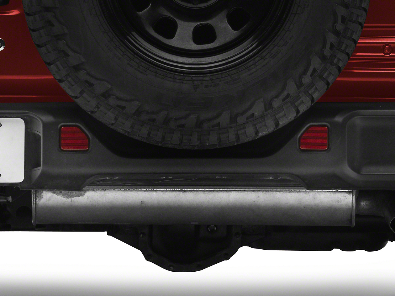 Raxiom J134140-JL - 18-23 Jeep Wrangler JL Moab Rubicon Sahara Axial LED Rear Bumper Reflector Lights- Clear
