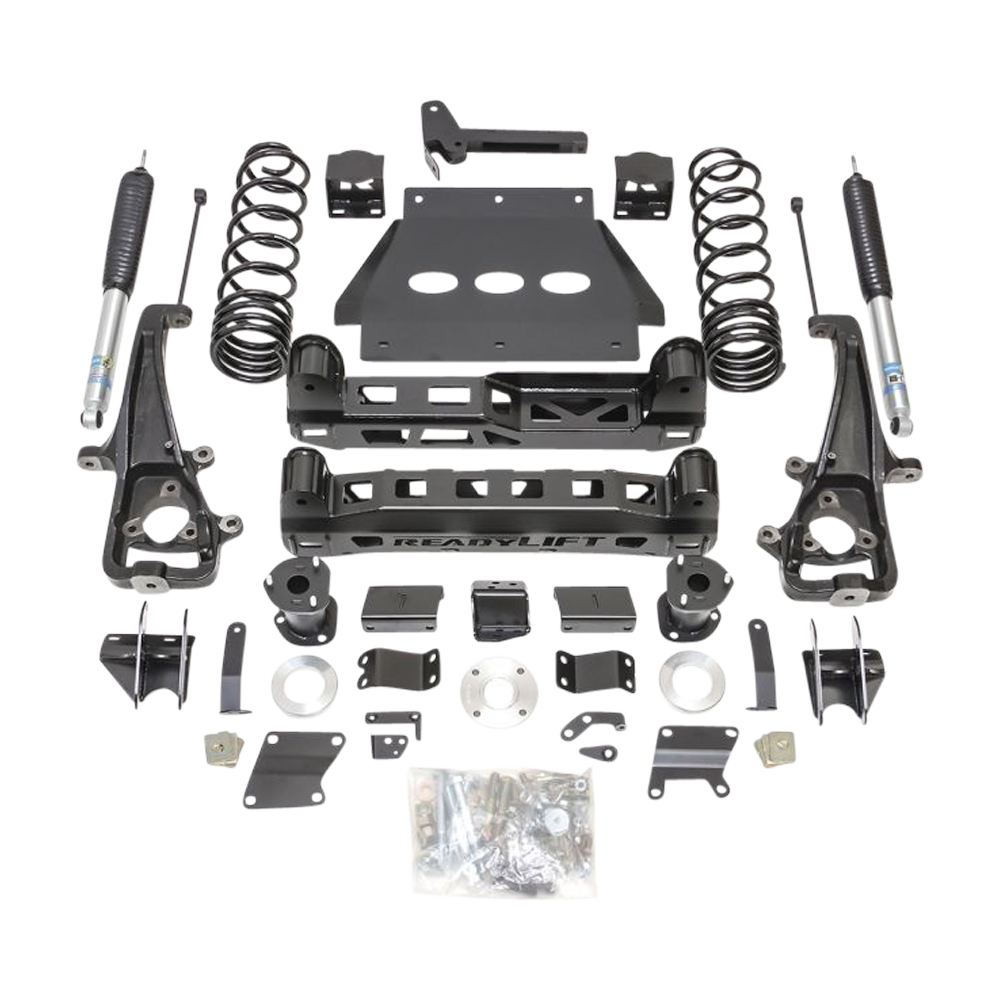 ReadyLIFT 44-1961 - 6" Lift Kit With Factory 22" Wheels With Big Bore Knuckle - Ram 1500 - 2019-2023
