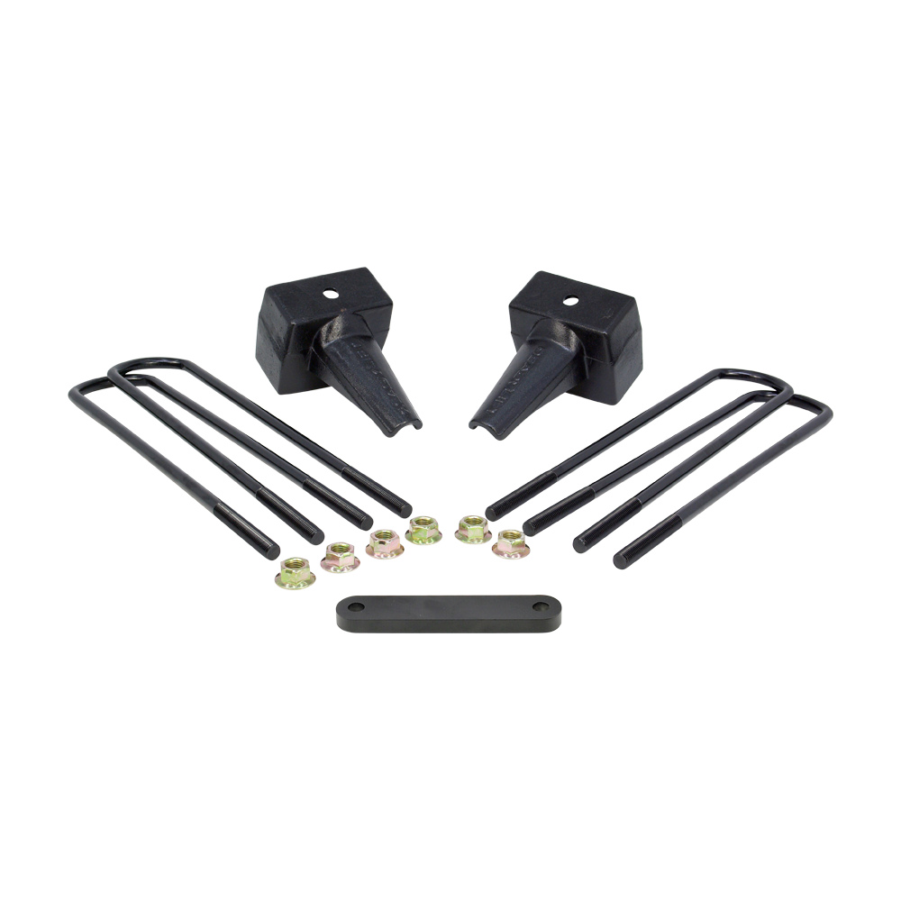 ReadyLIFT 66-2295 - 5" Rear Block Kit - Ford Super Duty (2-pc Drive Shaft Only) 1999-2010 ReadyLIFT 66-2295 - 5" Rear Block Kit - Ford Super Duty (2-pc Drive Shaft Only) 1999-2010
