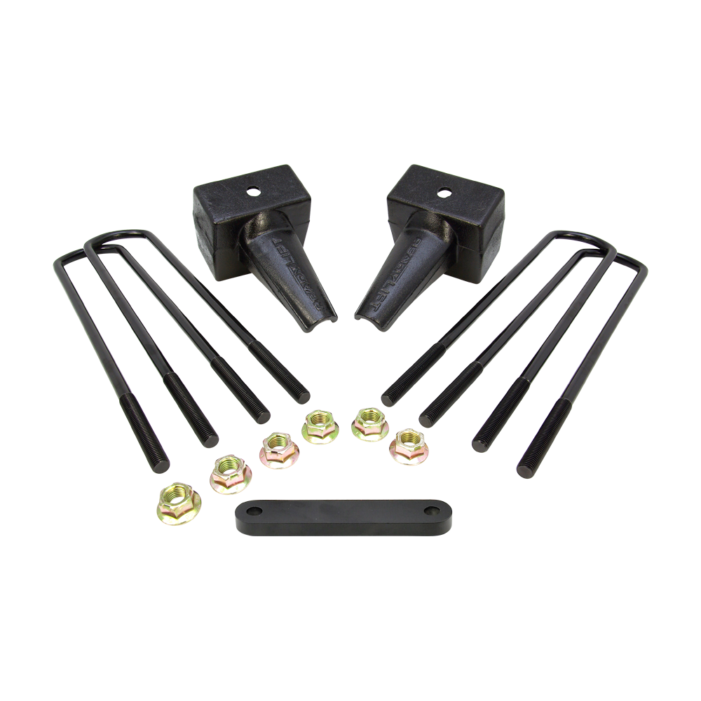 ReadyLIFT 66-2222 - 5" Rear Block Kit - Ford Super Duty Dually (2-pc Drive Shaft Only) 2011-2016 ReadyLIFT 66-2222 - 5" Rear Block Kit - Ford Super Duty Dually (2-pc Drive Shaft Only) 2011-2016