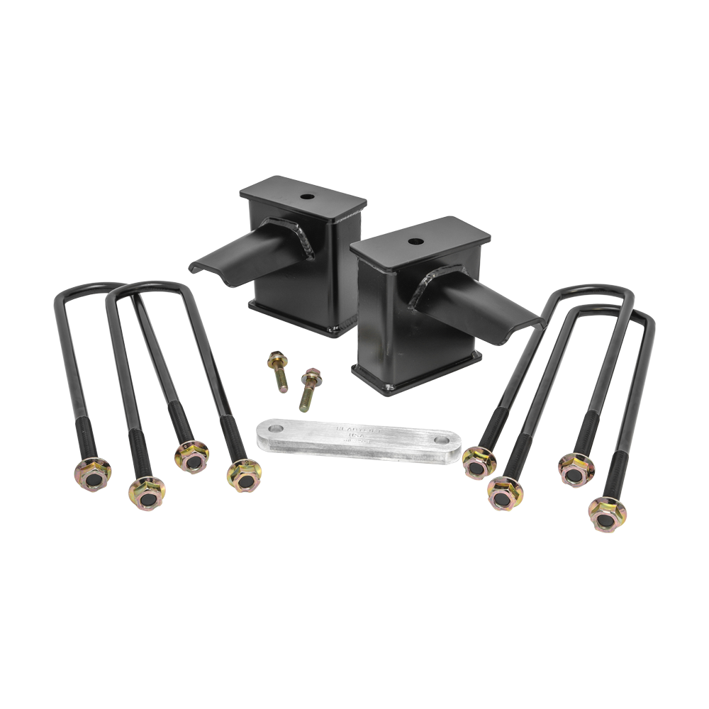 ReadyLIFT 66-2761 - 6.0" Tall Flat Block - 2-Piece Drive Shaft - 2017-2023 Ford Super Duty
