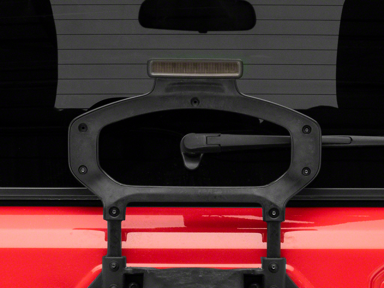 Raxiom J140396-JL - 18-23 Jeep Wrangler JL Axial Series Hyper Flash LED Third Brake Light- Smoked