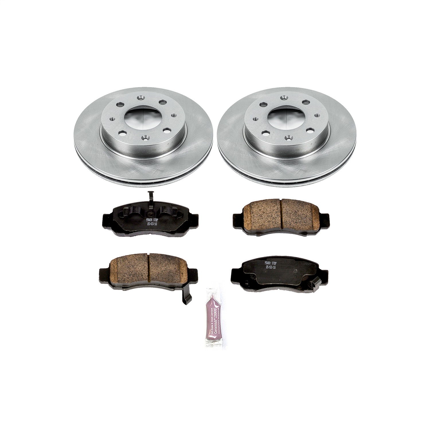 PowerStop KOE5224 - Power Stop 00-06 Honda Insight Front Autospecialty Brake Kit