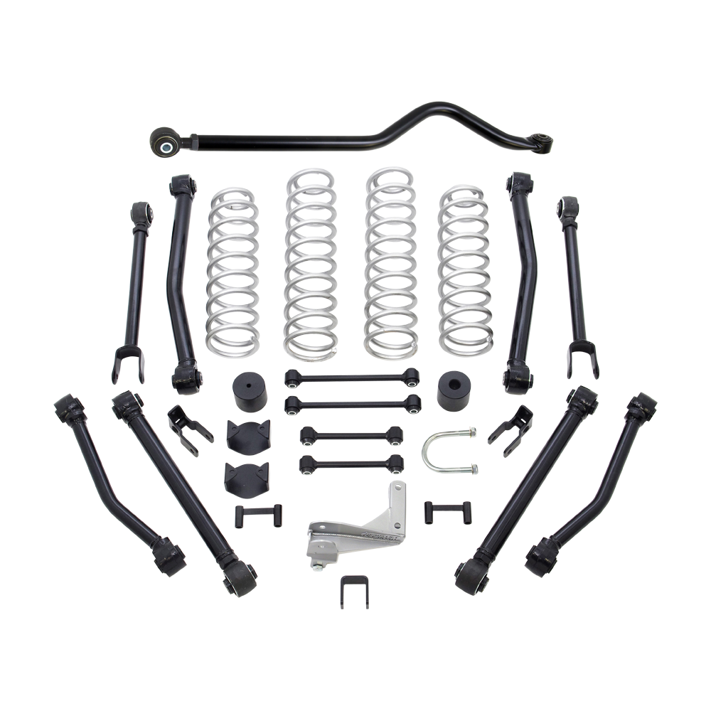ReadyLIFT 69-6408 - 4" Terrain Flex 8-Arm Lift Kit - Jeep JK Wrangler 4WD 2007-2018 ReadyLIFT 69-6408 - 4" Terrain Flex 8-Arm Lift Kit - Jeep JK Wrangler 4WD 2007-2018