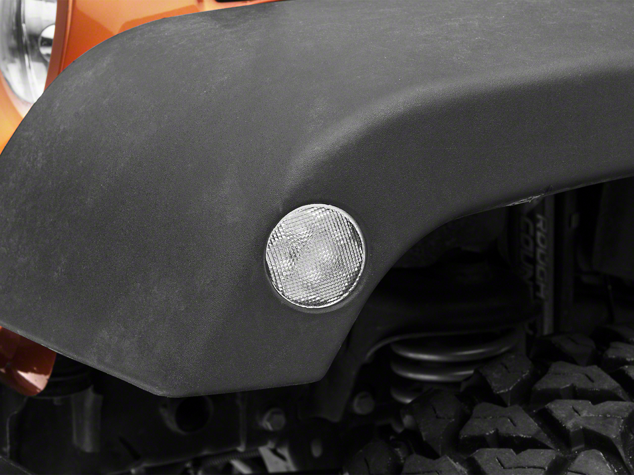 Raxiom J119946 - 07-18 Jeep Wrangler JK Axial Series LED Side Marker Lights- Clear