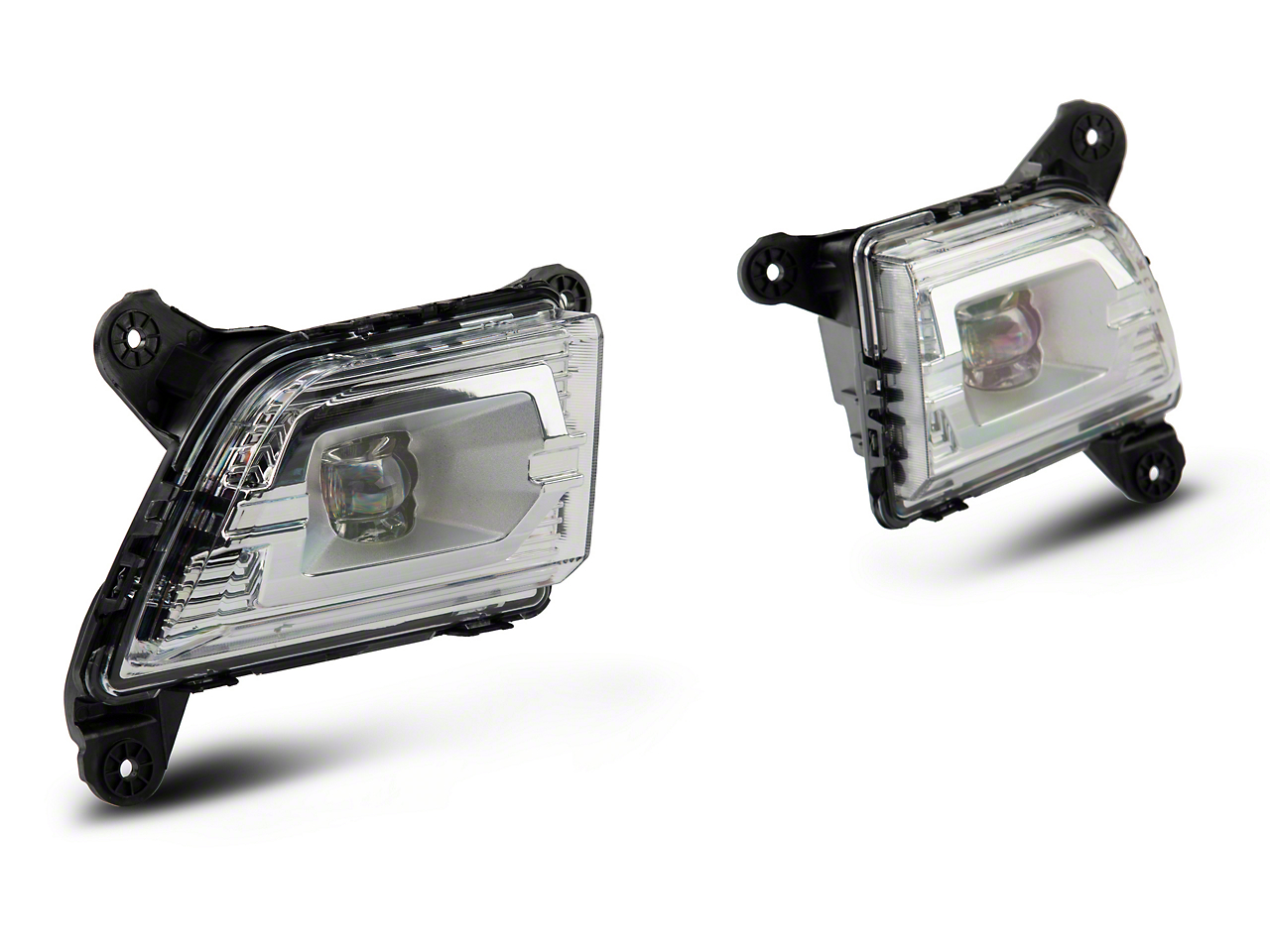Raxiom S143474 - 19-21 Chevrolet Silverado 1500 Axial Series OEM Style LED Fog Lights