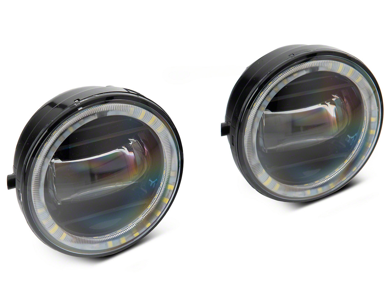 Raxiom TT22208 - 05-11 Toyota Tacoma 07-13 Toyota Tundra Axial Series LED Angel Eye Fog Lights