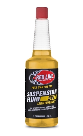 Red Line 91122 - Suspension Fluid Synthetic Lightweight 5WT 16oz  Oil