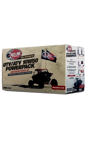 Red Line 90220 - Powersport Motor Oil UTV/ATV 10W50 Powerpack Kit Oil Red Line 90220 - Powersport Motor Oil UTV/ATV 10W50 Powerpack Kit Oil