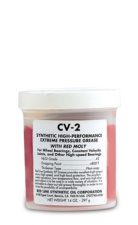 Red Line 80401 - CV Joint Grease 14 Oz Jar CV-2 Grease  Oil