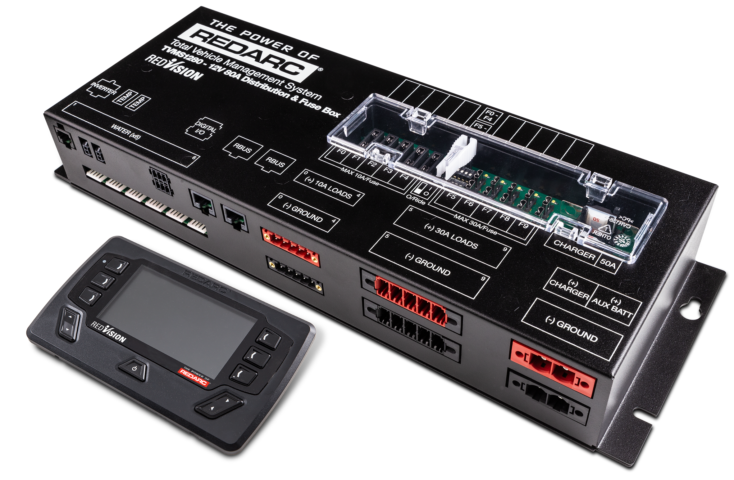 REDARC TVMS1280-NA - Total Vehicle Management System - Prime