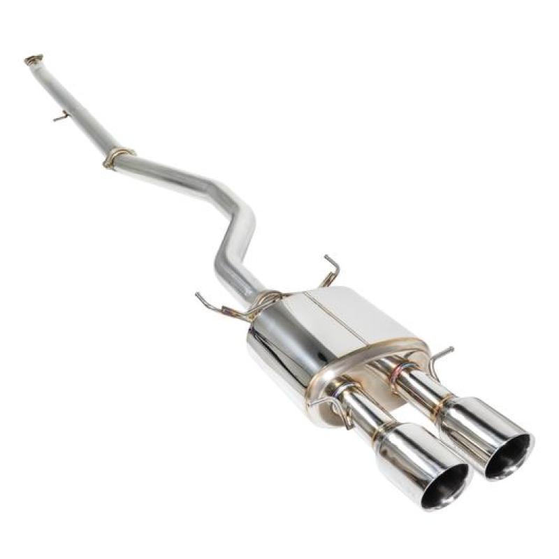 Remark RK-C1076H-02 - 2017 Civic Si 4 Door Sedan Cat Back Exhaust w/Stainless Double Wall Tip (Not Resonated) Remark RK-C1076H-02 - 2017 Civic Si 4 Door Sedan Cat Back Exhaust w/Stainless Double Wall Tip (Not Resonated)