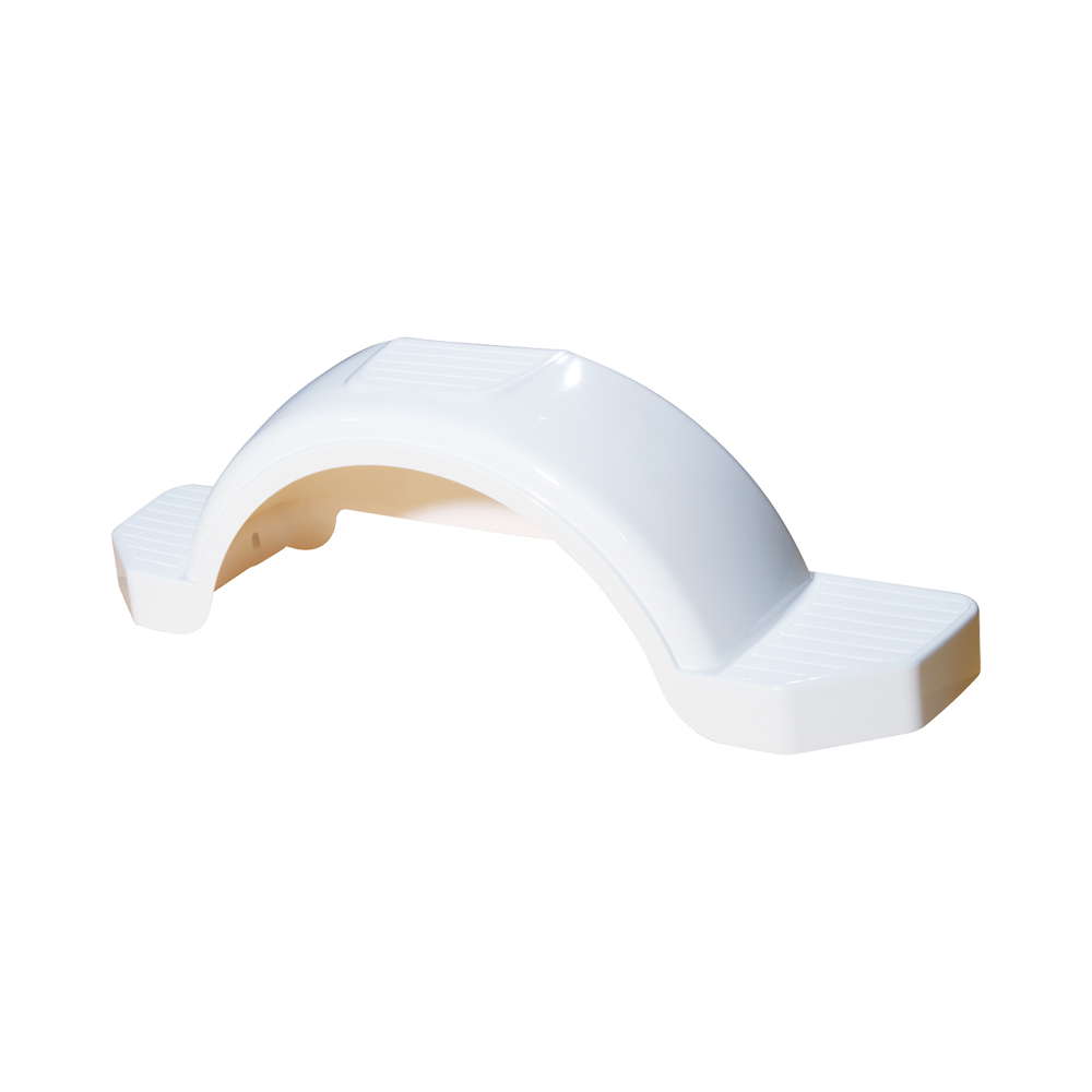 Reese 508574 - Plastic Fender 14in Tire Size White w/S w/UPC