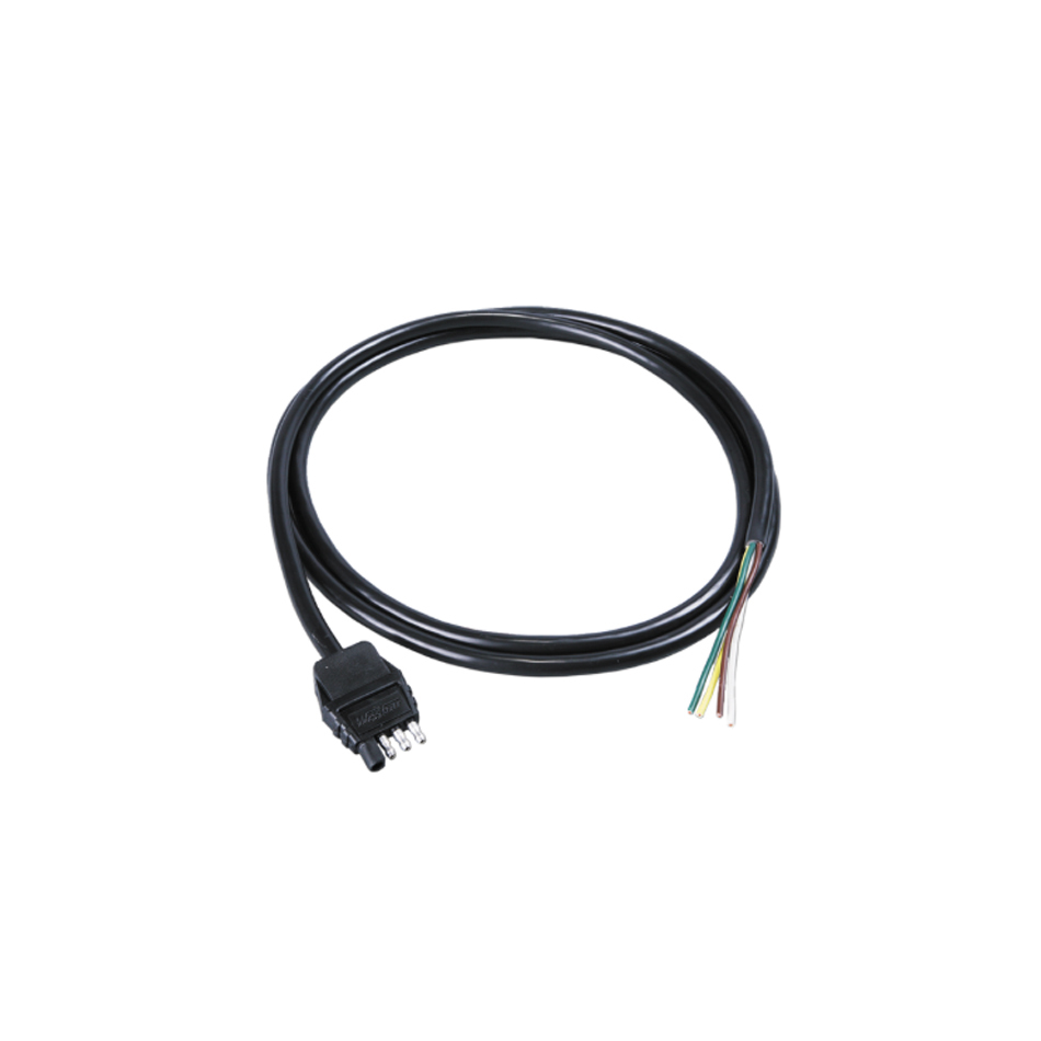 Reese 787268 - 4-Flat Trailer End Conne ctor 8ft Jacketed Cable