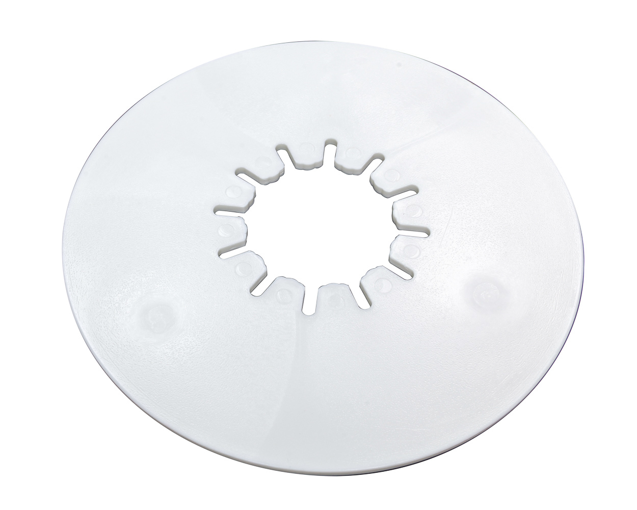 Reese 83002 - Fifth Wheel 10in Round L ube Plate 3/16in Thick