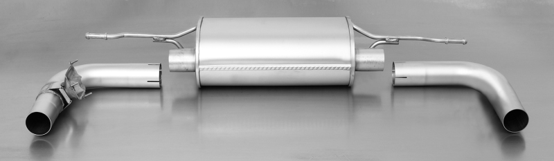 Remus 045014 1500 - 2014 Audi TT Coupe/Cabrio 2.0L Axle Back Exhaust (Tail Pipes Req) Remus 045014 1500 - 2014 Audi TT Coupe/Cabrio 2.0L Axle Back Exhaust (Tail Pipes Req)