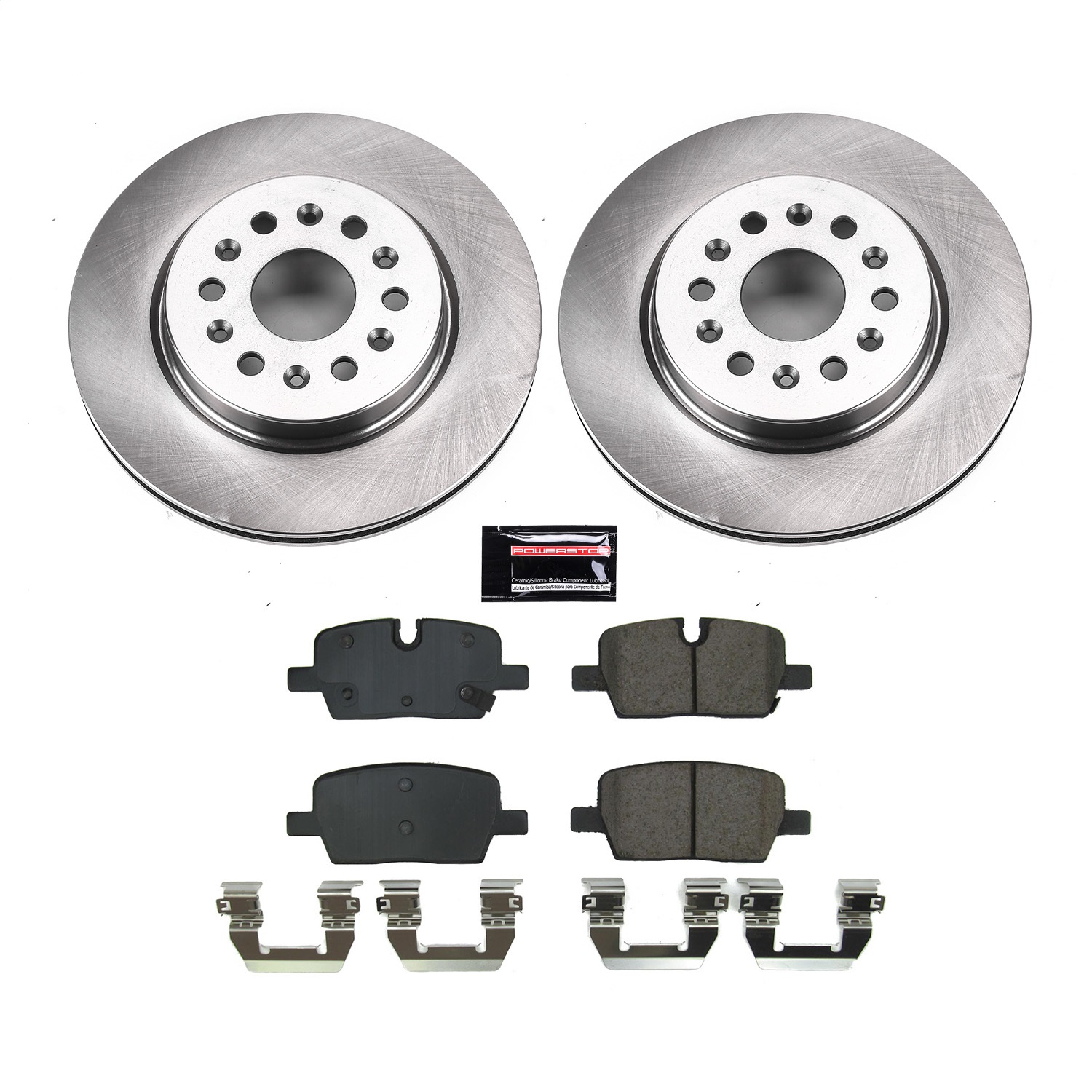 PowerStop KOE8683 - Power Stop 2021 GMC Acadia Rear Autospecialty Brake Kit PowerStop KOE8683 - Power Stop 2021 GMC Acadia Rear Autospecialty Brake Kit