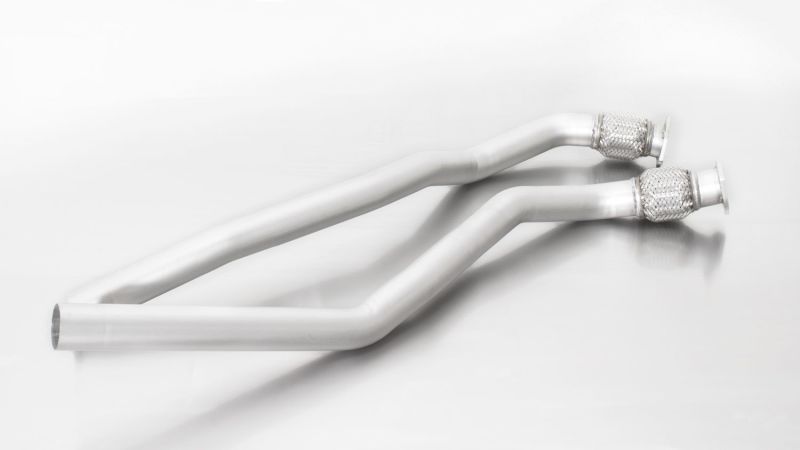 Remus 048015 0000 - 2013 Audi RS6 C7 Avant 4.0L V8 Race Axle Back Exhaust