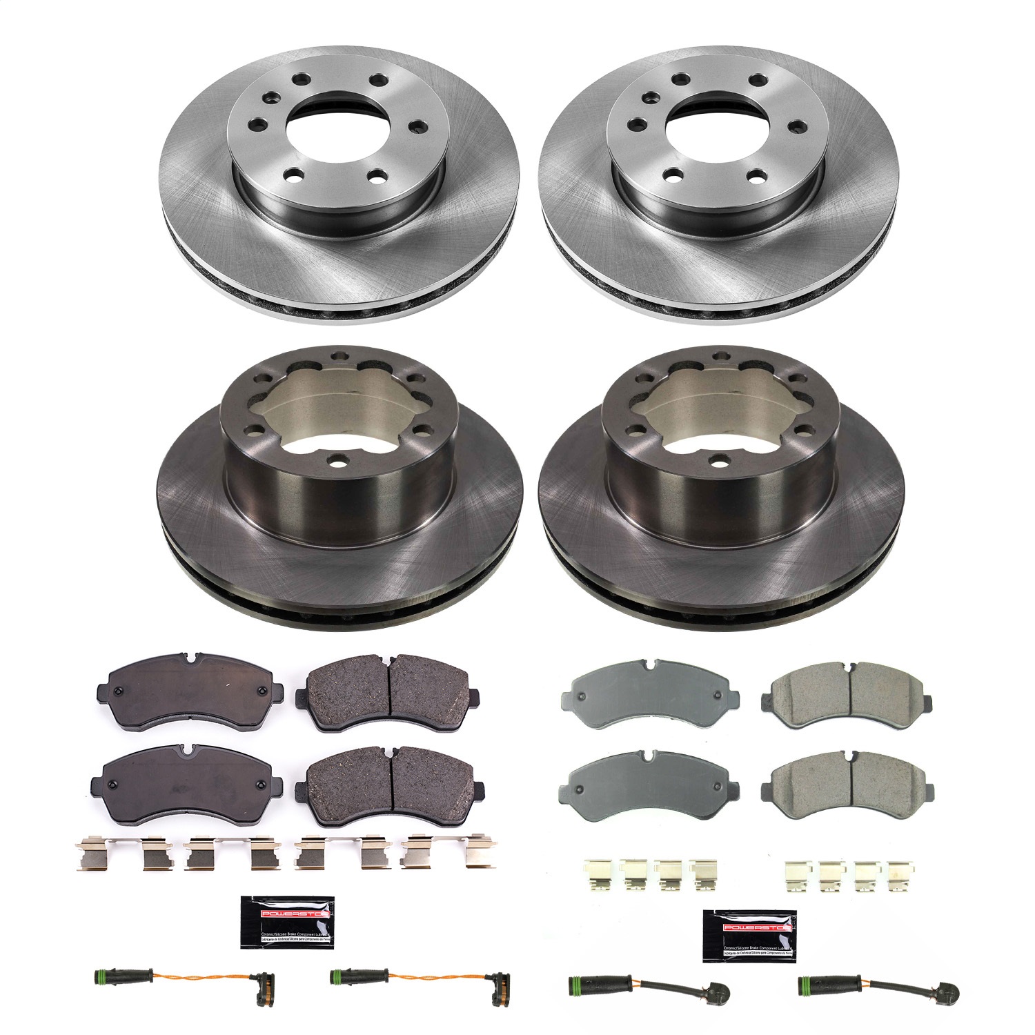 PowerStop KOE8450 - Power Stop 2019 Mercedes-Benz Sprinter 4500 Front & Rear Autospecialty Brake Kit PowerStop KOE8450 - Power Stop 2019 Mercedes-Benz Sprinter 4500 Front & Rear Autospecialty Brake Kit