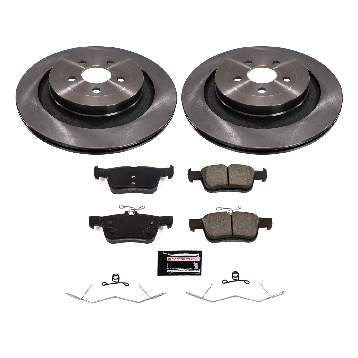PowerStop KOE8544 - Power Stop 19-21 Lincoln Nautilus Rear Autospecialty Brake Kit