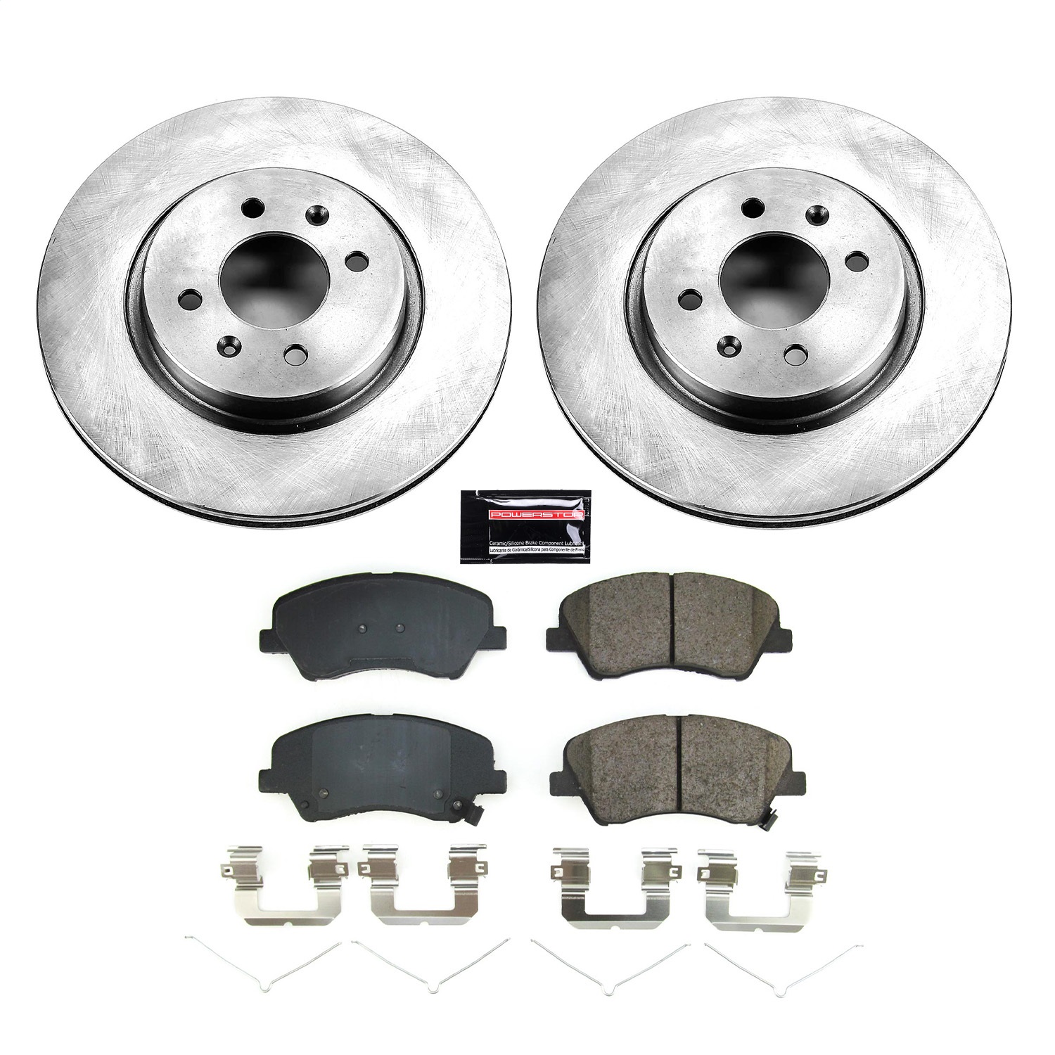 PowerStop KOE8699 - Power Stop 18-19 Kia Rio Front Autospecialty Brake Kit PowerStop KOE8699 - Power Stop 18-19 Kia Rio Front Autospecialty Brake Kit