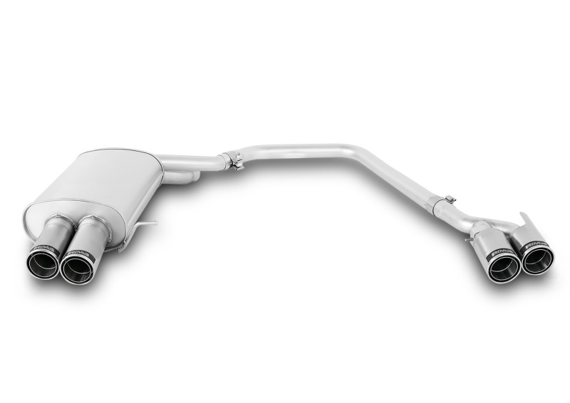 Remus 087612 1584C - 2010 BMW 5 Series F10 Sedan/F11 Touring 2.0L (N47D20C/N57D30A) Axle Back Exhaust