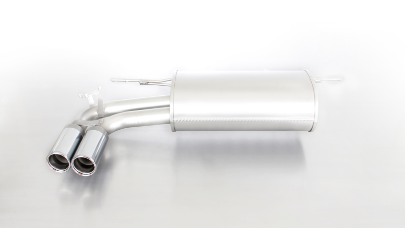 Remus 086112 0504 - 2012 BMW 3 Series F30 Sedan / F31 Touring 2.0L (N20B20B) Axle Back Exhaust w/Dual Tail Pipe Remus 086112 0504 - 2012 BMW 3 Series F30 Sedan / F31 Touring 2.0L (N20B20B) Axle Back Exhaust w/Dual Tail Pipe