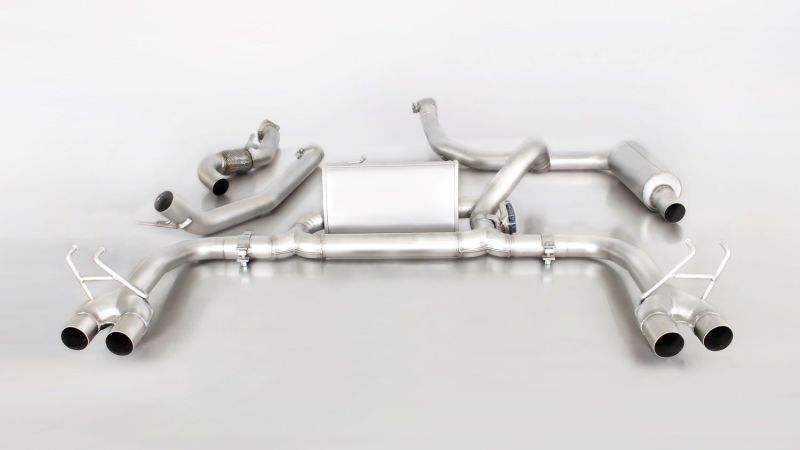 Remus 256215 0300 - 2015 Honda Civic Type-R Type FK2 2.0T (K20C1) Resonated Front Section Pipe (RHD Vehicles Only)