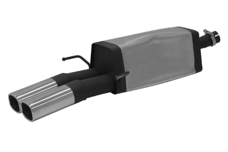 Remus 625503 0502 - 2003 Opel Astra G-Coupe (Slip Connection) 2.0L DTI (Y20Dth) Axle Back Exhaust