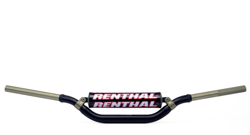 Renthal 997-01-BK-02-185 - RC/ 04+ Honda CRF/ 06+ Kawasaki KX/ KXF Twinwall Pad - Black
