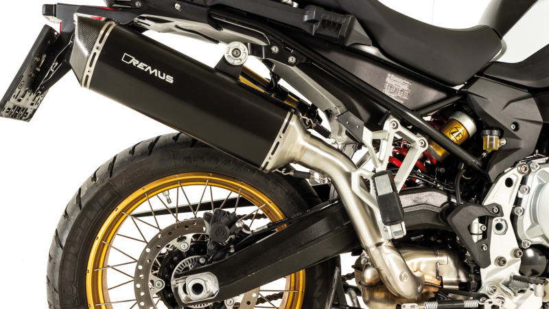 Remus 64782 085518 - 2018 BMW F 750 GS 4G85 57 kW (Euro 4) Black Hawk Black Slip On Remus 64782 085518 - 2018 BMW F 750 GS 4G85 57 kW (Euro 4) Black Hawk Black Slip On