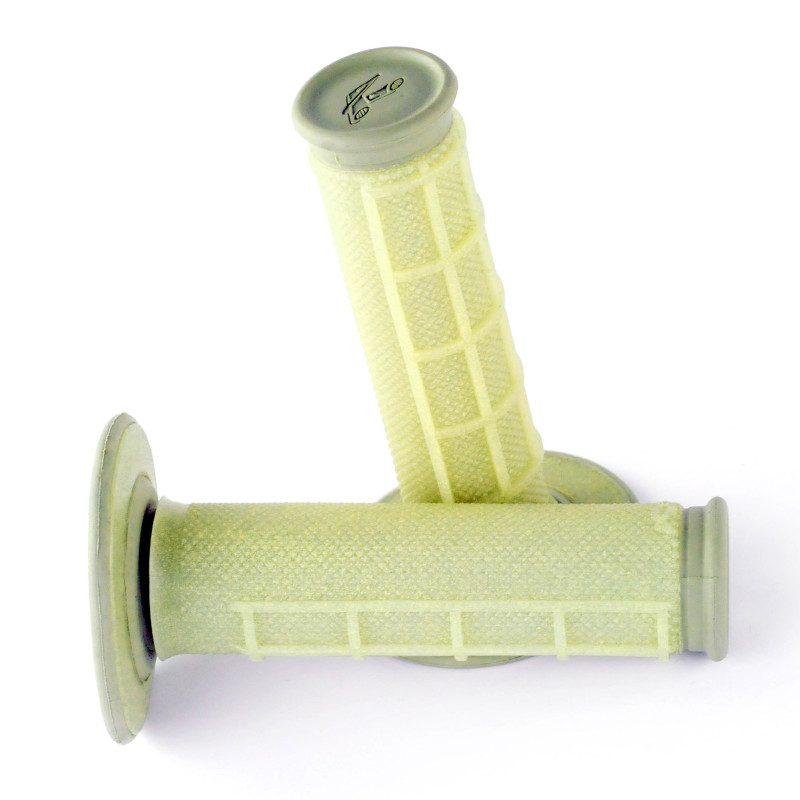 Renthal G165 - MX Dual Compound Grips 1/2 Waffle - Kevlar Renthal G165 - MX Dual Compound Grips 1/2 Waffle - Kevlar