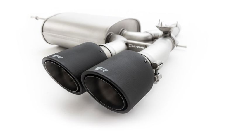 Remus 752719 5500 - 2018 Mini Cooper S Facelift F56 2.0L Turbo Race Axle Back Exhaust (Tail Pipes Req)