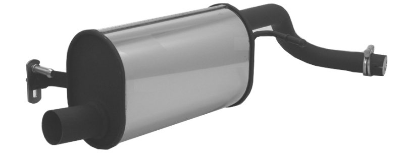 Remus 955005 098 - 2005 Volkswagen Fox 3 Door 1.4L TDI Axle Back Exhaust (Tail Pipes Req)