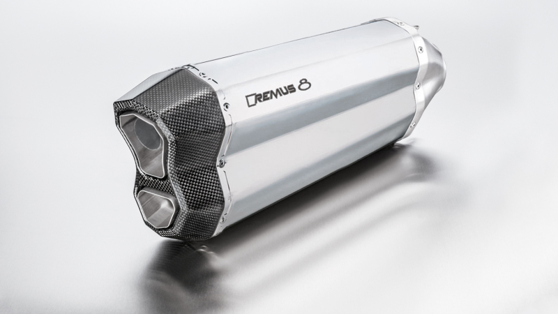 Remus 84683 100065 - 18-20 BMW R 1250 GS/Adventure 8 Stainless Steel Race Slip On (Connection Tube Req) Remus 84683 100065 - 18-20 BMW R 1250 GS/Adventure 8 Stainless Steel Race Slip On (Connection Tube Req)