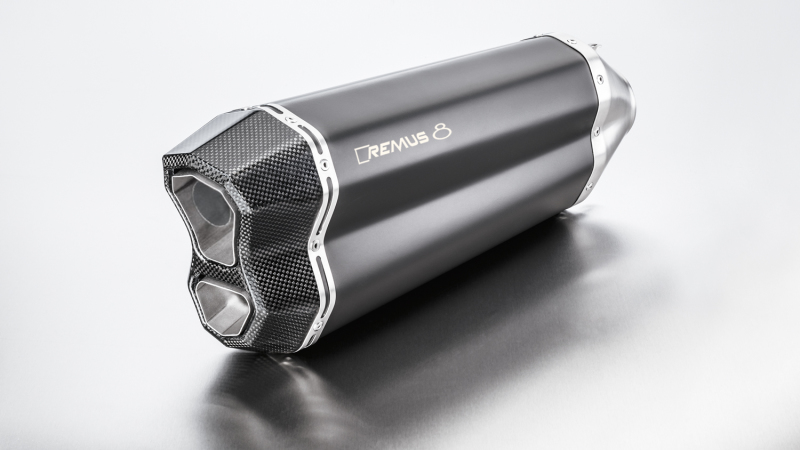Remus 84783 100065 - 18-20 BMW R 1250 GS/Adventure (Euro 4) 8 Black Race Slip On (Connection Tube Req) Remus 84783 100065 - 18-20 BMW R 1250 GS/Adventure (Euro 4) 8 Black Race Slip On (Connection Tube Req)