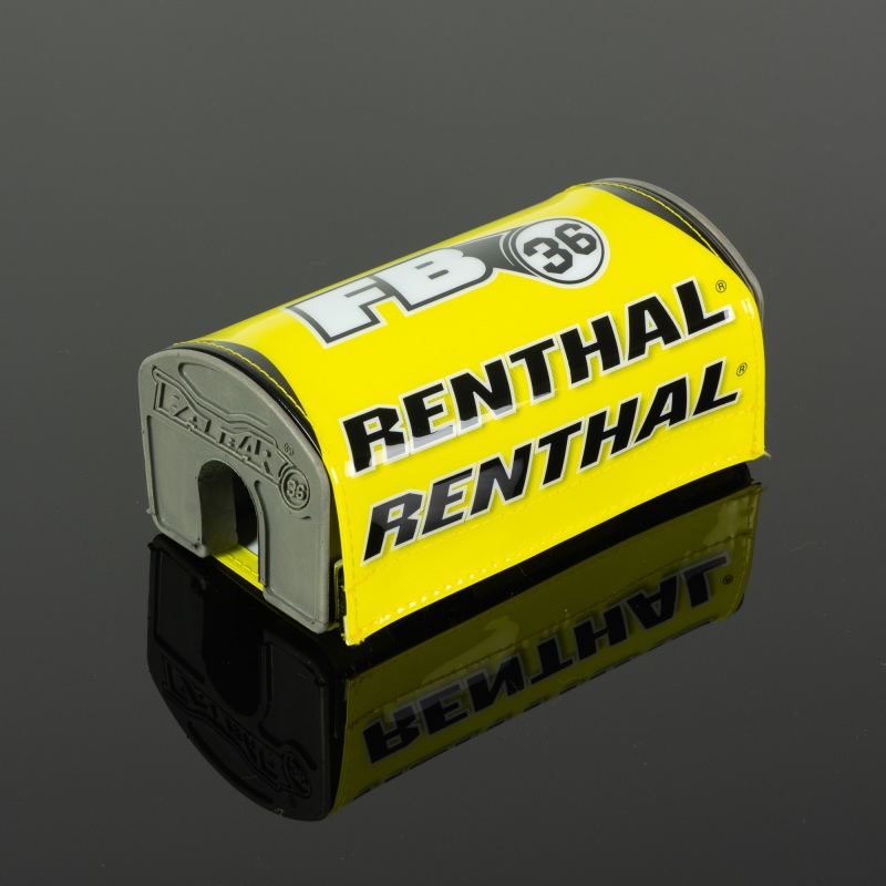 Renthal P344 - Fatbar 36 Pad - Yellow/ White/ Black