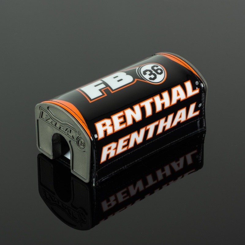 Renthal P347 - Fatbar 36 Pad - Black/ Orange/ White