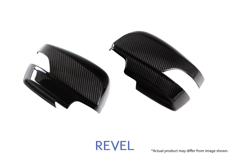 Revel 1TR4GT0AS11 - GT Dry Carbon Mirror Covers (Left & Right) 15-18 Subaru WRX/STI - 2 Pieces