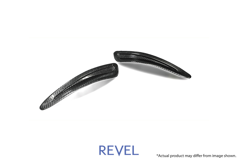 Revel 1TR4GT0AT10 - GT Dry Carbon Hood Duct Cover 2020 Toyota GR Supra - 2 Pieces