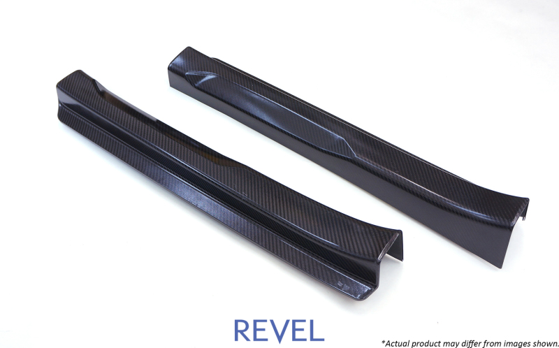 Revel 1TR4GT0AM04 - GT Dry Carbon Door Sill Covers (Left & Right) 16-18 Mazda MX-5 - 2 Pieces