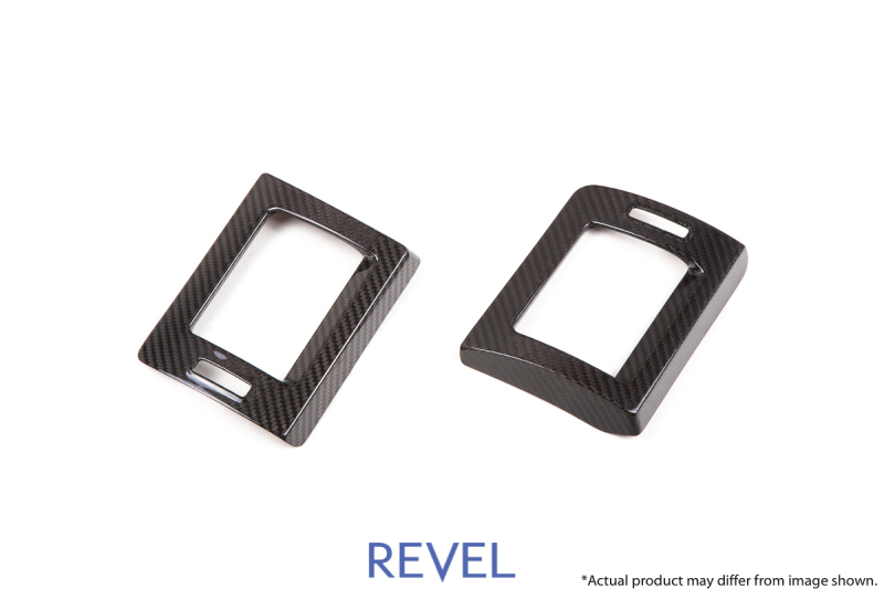 Revel 1TR4GT0AS02 - GT Dry Carbon A/C Covers (Left & Right) 15-18 Subaru WRX/STI - 2 Pieces