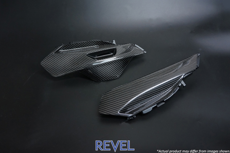 Revel 1TR4GT0AM11 - GT Dry Carbon Shifter Side Panel Replacement Unit (Left & Right) 16-18 Mazda MX-5 - 2 Pieces
