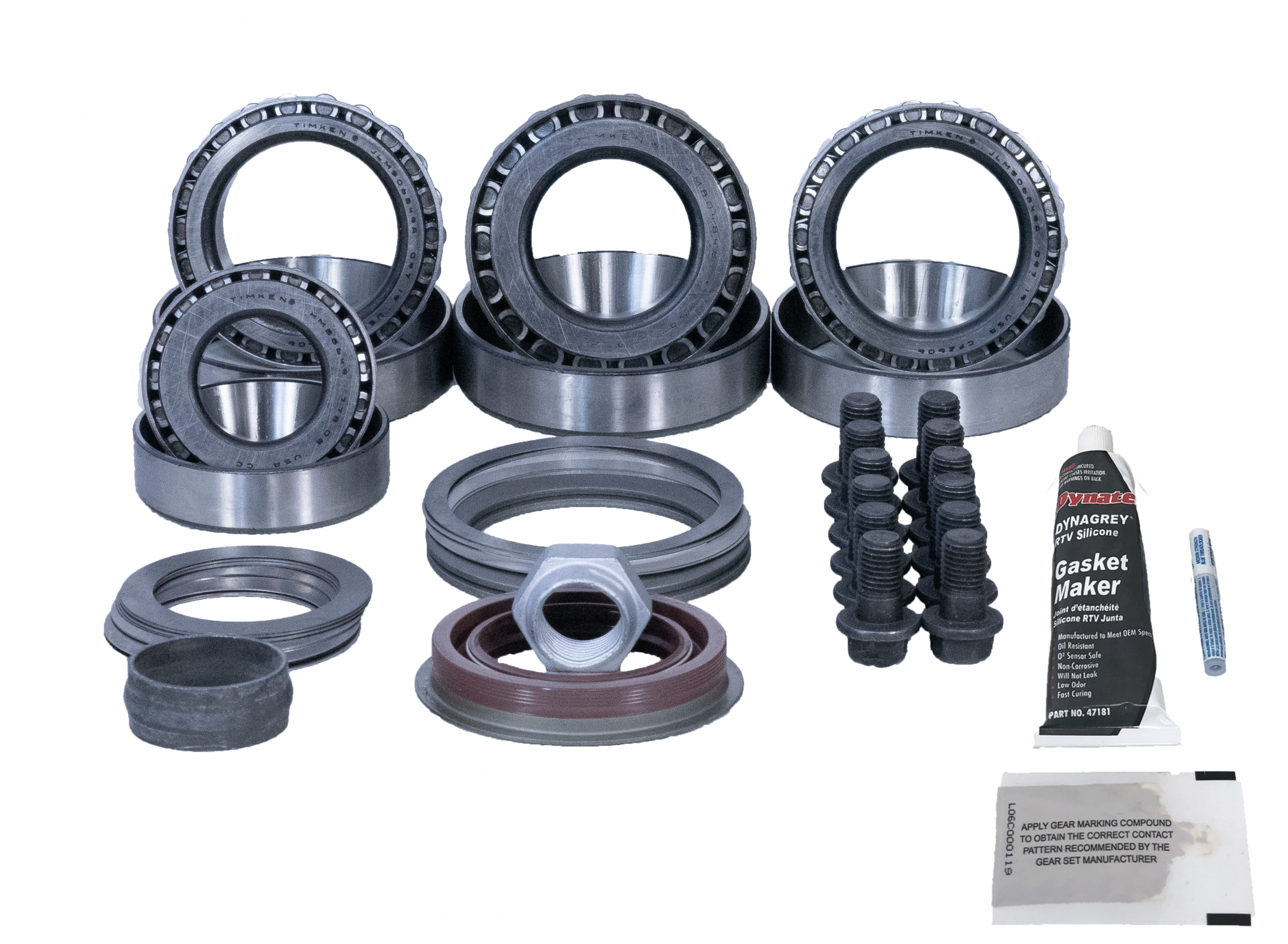 Revolution Gear And Axle 35-2010A - GM 14-Bolt 9.5 Inch 1998-2013 Ring and Pinion Master Install Kit Revolution Gear