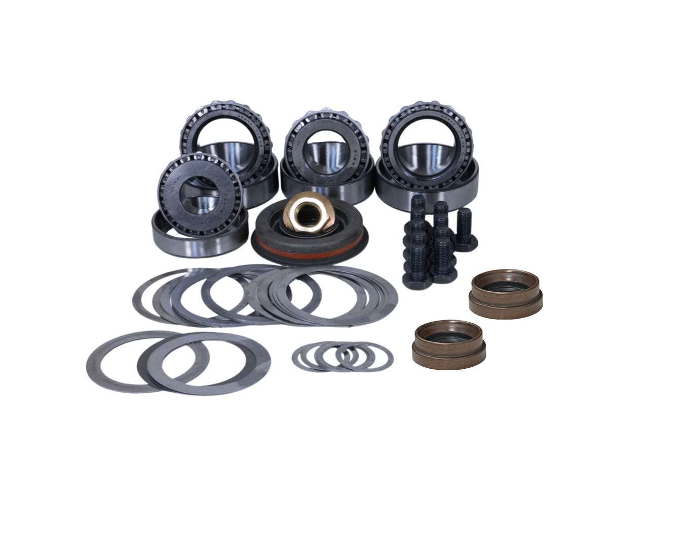 Revolution Gear And Axle 35-2045-FRONT - Dana 44 Jeep Wrangler TJ Front Axle Ring and Pinion Master Install Kit Revolution Gear